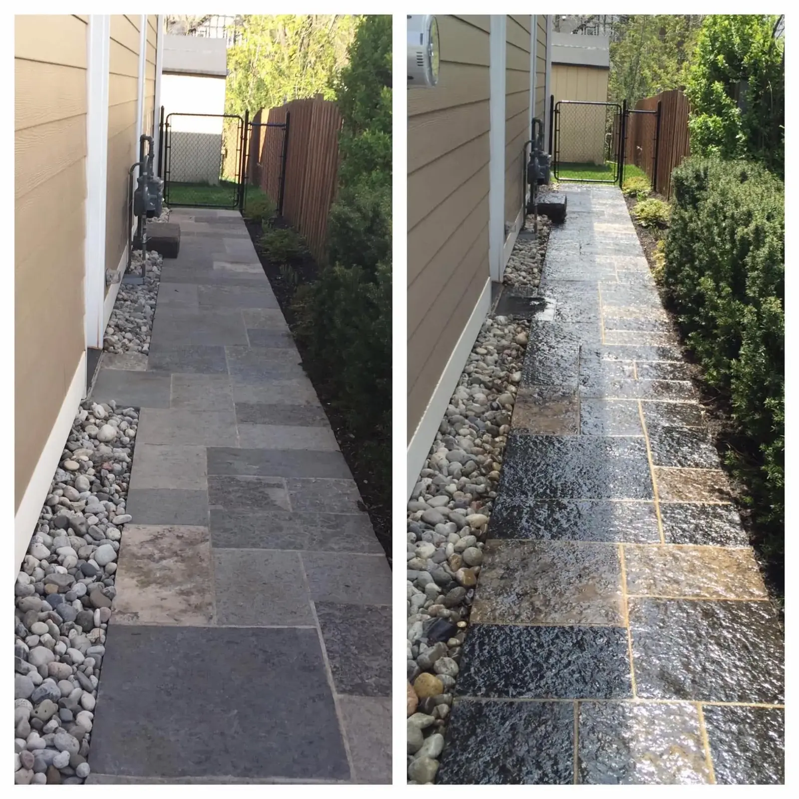 Paver walkway restoration